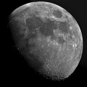 Mond mit 3"-Röhrchen