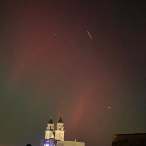 Polarlicht+Meteor
