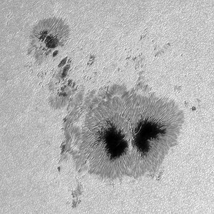 Sonnenfleckengruppe AR 14079