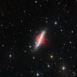 M82 - Zigarrengalaxie