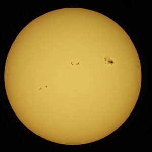 Sonne im Weißlicht