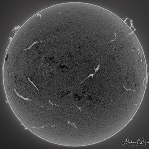 Sonne in Halpha 13.05.2025