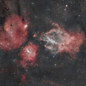 SH2-157 & NGC 7635 - Hummerscherennebel und Bubble-Nebel
