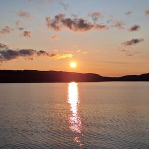 Mitternachtssonne in Kirkenes