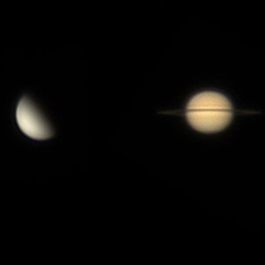 Venus & erster Saturn 2025