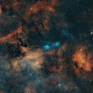 NGC-6914 Reflexionsnebel im Sternbild Schwan