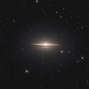 Die Sombrerogalaxie Messier 104