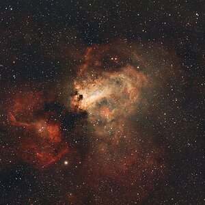 Messier 17 Der Omeganebel oder Schwanennebel