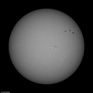 Die Sonne im G-Band.