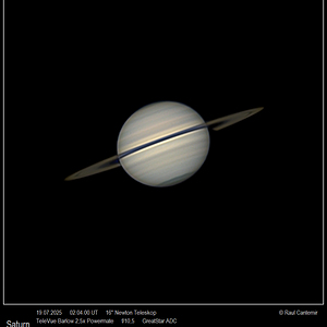 Saturn vom 19.07.2025