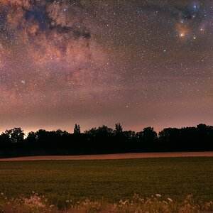 Milchstraße und Antares