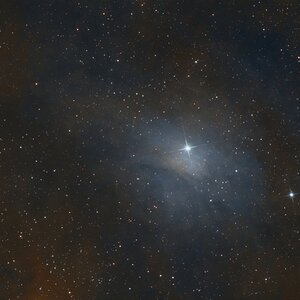 Crop  IC1287 Reflexionsnebel im Sternbild Scutum
