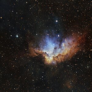NGC 7380 - Wizard Nebula.
