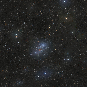 Messier 103 (NGC 581) mit Staub