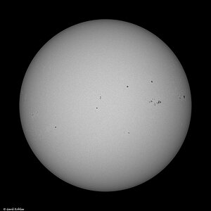 Die Sonne vom 13. August 2025.