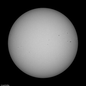 Die Sonne vom 14. August 2025.