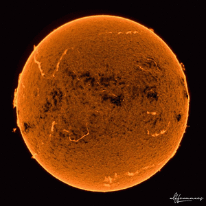 Sonne H-Aplha - 3 Tage "Animation"
