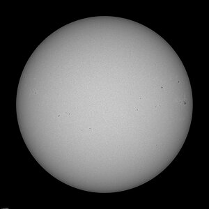 Die Sonne vom 15. August 2025.