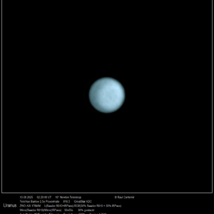 Uranus mit beeindruckenden Details
