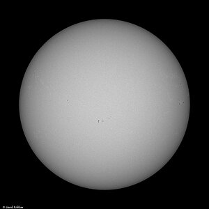 Die Sonne vom 17. August 2025.