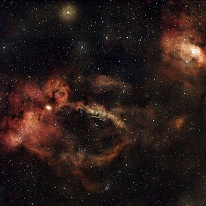 SH2_157 zweiter Versuch mit NGC7635 und NGC7538