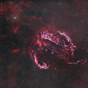 Der Schleiernebel - von NGC6960 bis NGC6992