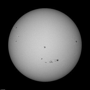 Die Sonne vom 31. August 2025.