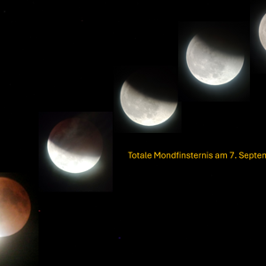 Totale (bzw für mich partielle) Mondfinsternis 2025