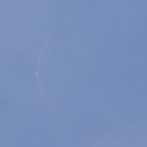 Die Bedeckung der Venus durch dem Mond am 19. September 2025