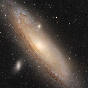 M31, die Große Galaxie in der Andromeda