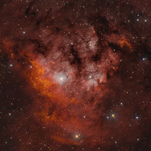 NGC7822 in SHO Komposit