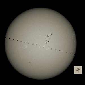 ISS Transit gestern