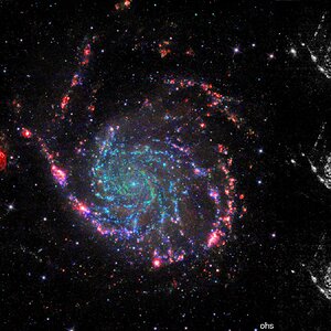 M101 in [OIII], H-alpha und [SII]