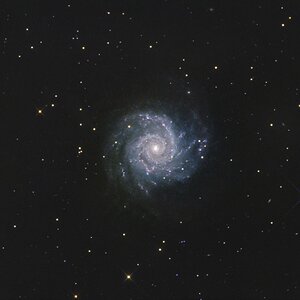 Messier 74 - 4 Stunden mit CCD