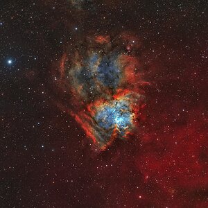 NGC 1491 - Der Fossile Fußabdruck