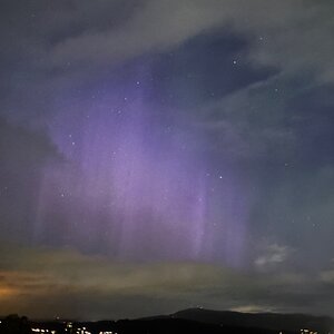 Polarlichter heute Morgen
