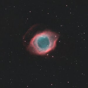 Helix-Nebel mit Takumar 200mm Objektiv