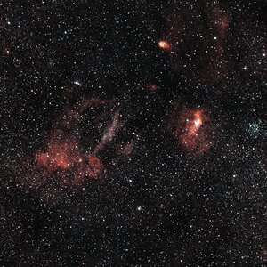 SH2-157 mit NGC7635 Seestar S30 Mosaik