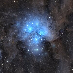 M45 dust-enhanced