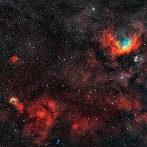 Sh2-87, 88, 89, 90 + PNG 063.7+00.7 / IPHASX J194930.9+273028