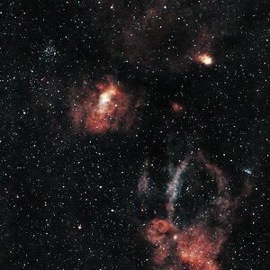 SH2-157 und NGC7635 Seestar S30