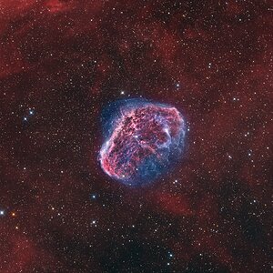 The Crescent Nebula: NGC 6888