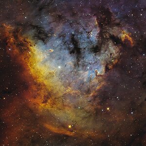 NGC 7822, mit meiner Lichtenknecker Flatfieldcamera