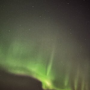 Polarlichter über Trøndelag gestern Abend