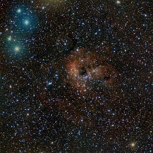 NGC 1893 der Elefantenohr-Nebel