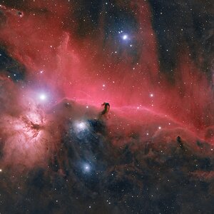IC434 und Pferdekopfnebel