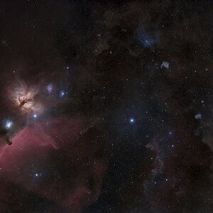 Gürtel des Orion (first light)