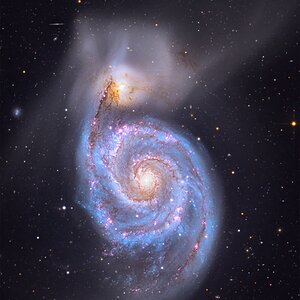 Messier 51 in LRGBHa