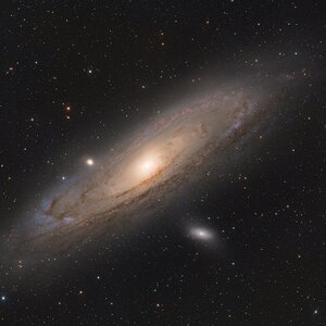 Neubearbeitung M31 Andromeda Galaxie
