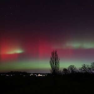 tolle Nordlichter in Bayern
